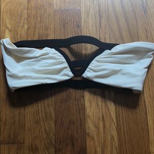 Boys & Arrows strapless bikini top